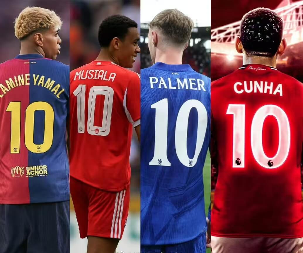 Muchos equipos de élite dan la bienvenida a los nuevos herederos de la camiseta número 10.